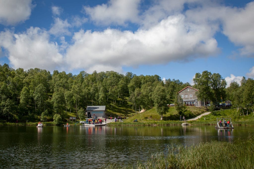 Doktortjønna friluftspark, en lekepark for barn på Røros.